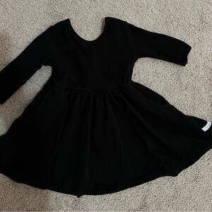 Ruffle butts toddler dress, bow in the back